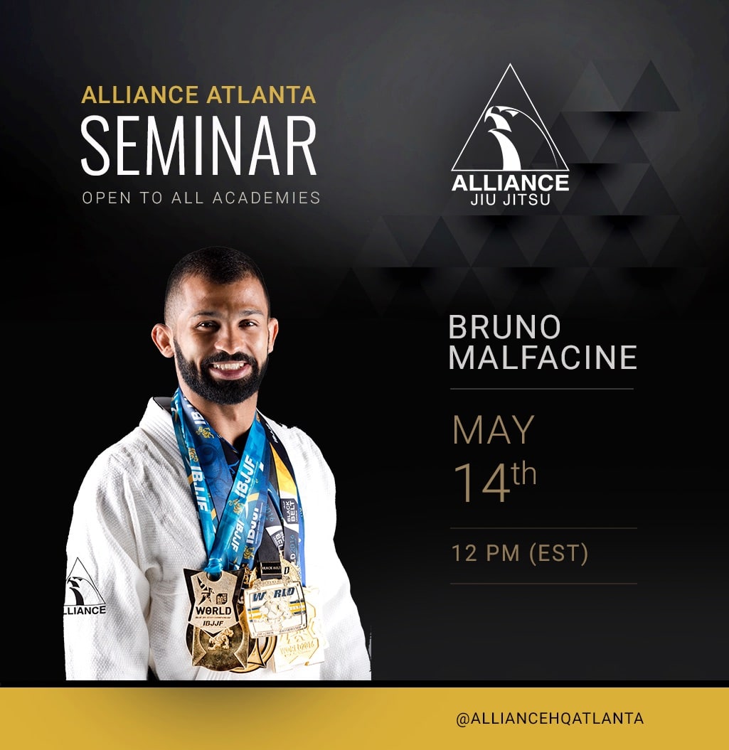 Alliance Jiu-Jitsu Atlanta Bruno Malfacine Seminar